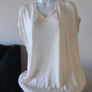 H by Halston top - Ivory - Size 1X